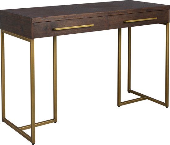 Dutchbone Class Sidetable - Acaciahout - Bruin - Retro & Vintage