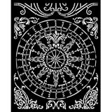 STAMPERIA International KFT dikke stencil 20 x 25 cm - Sir Vagabond in Fantasy World Round