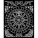 STAMPERIA International KFT dikke stencil 20 x 25 cm - Sir Vagabond in Fantasy World Round