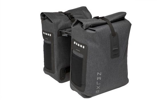 New Looxs Varo Double Pannier Racktime - 40L - Grey