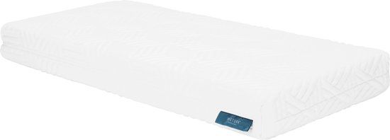 Pretura Essential Move Matras 60 x 120 cm - Wit - Ledikant - Afritsbare hoes