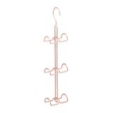 Relaxdays Tassen opberger 6 haken - Handtas organizer - Opbergsysteem - Hanger Koper