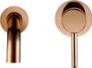 Best Design Lyon Inbouw Wand Mengkraan 20 cm Rosé Mat Goud