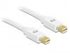 DeLOCK 82795 Blanc 2m