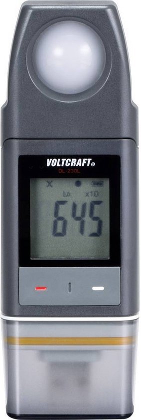 VOLTCRAFT DL-230L Verlichtingssterkte datalogger Te meten grootheid: Verlichtingssterkte PDF-functie