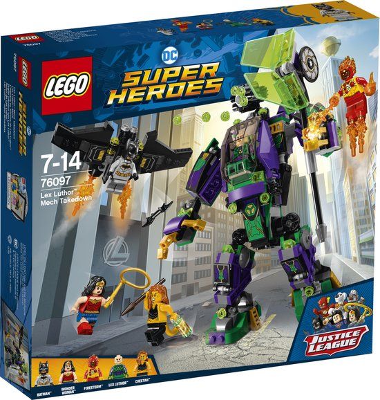 LEGO DC Comics Super Heroes Lex Luthor mecha-overwinning 76097