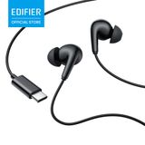 EDIFIER P230 USB-C bedrade in-ear oordopjes met microfoon Hi-Res Audio 14 mm driver In-line bediening Ergonomisch ontwerp voor de hele dag comfort