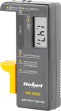 Rebel Batterijtester voor AAA / AA / C / D / 9V / Knoopcellen LCD display