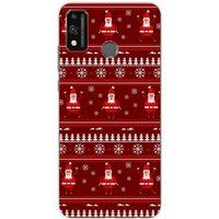1001 coques Huawei Honor 9X Lite Bedrukt siliconen hoesje pull de noel santa