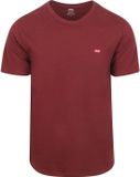 Levi's T-shirt Original Bordeaux - Maat XL - Heren