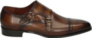 Greve 4450.88-001 Gespschoenen Nette herenschoenen Heren veterschoen - Bruin - Maat 43.5