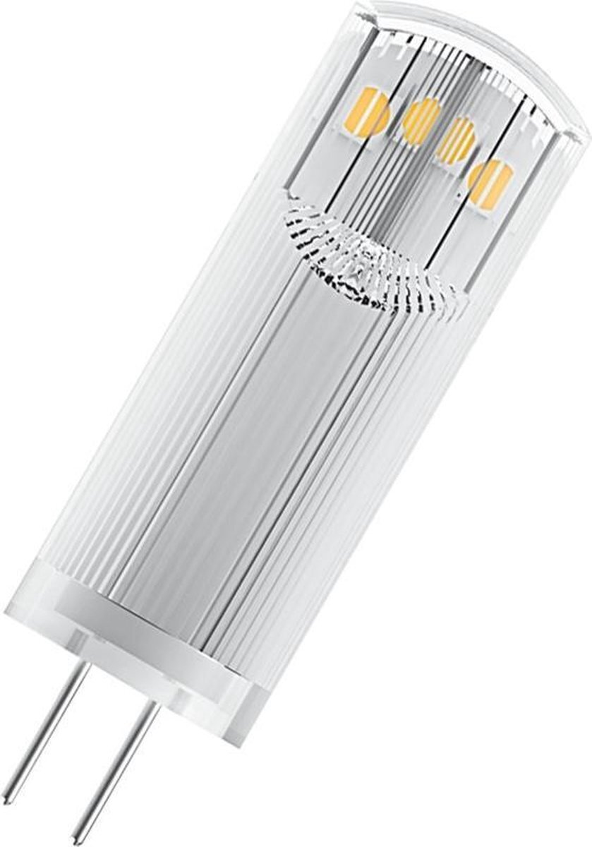 Osram LED BASE PIN G4 12 V / LED lamp: G4, 1,80 W, helder, Warm wit, 2700 K