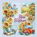 Magic Needle Borduurpakket Chudo Igla - 540-704 Shine like a Sunflower