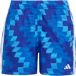 adidas jongens Football-Inspired Graphic Swim Kids Swimwear, lucid blue/white, 9-10 Years