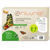 Ofituria Gerecycled Papier A3, 80 g, 50 Vellen, 100% Gerecycled, DIN A3 Natuur, Geschikt Voor Laser- en Inkjetprinters