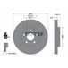 Textar Lot De 2 Disques De Frein 92274803 Dodge 052124762ac 2amv4762ac