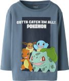 NAME IT - NMMSOUTH POKEMON LS NREG TOP NOOS BFU - Jongens - Lange mouwen shirts