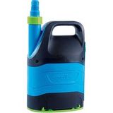 PIQUES Spid'o Pompe D'Évacuation 3 En 1 CDW 800 – Eaux Claires & Chargées Ø 25 Mm – 800 W – Débit 14 M³/h – Refoulement 9 M – Flotteur Interne Compact – Aspiration Ras Du Sol 5 Mm – Poignée Ergonomique