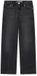 Levi's Kids Wide Leg Jeans Zwart Meisjes Denim Effen