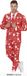 Feestbazaar GUIRMA Kerstmis Kostuum Fun Heren Rood 3-delig - Maat L
