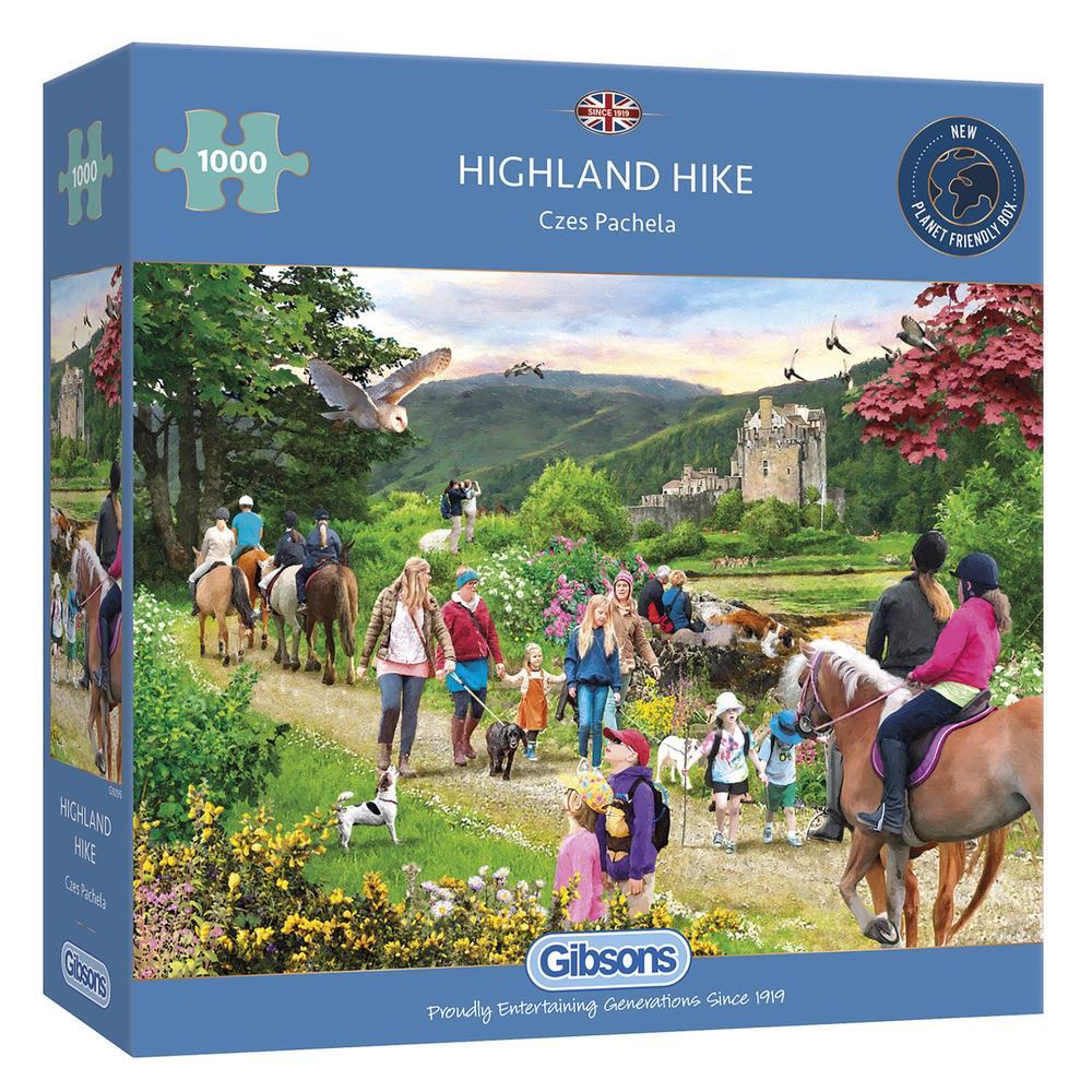 Gibsons Highland Hike Puzzel (1000 stukjes)