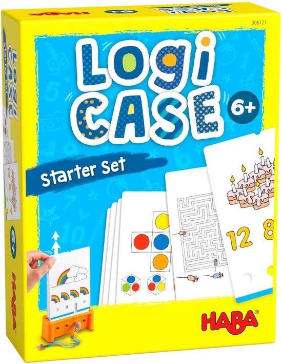 Haba Logic Case: Starter Set 6+ - Bordspel - Educatief spel - Nederlands - Hout - 4010168256283