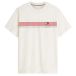 Tommy Hilfiger T-shirt à Manches Courtes Placed Stripe