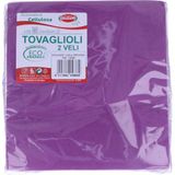 Wegwerpservetten, 50 stuks, formaat 33 x 33, violet