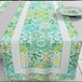 PETTI Artigiani Italiani - Tafelloper, keukentafelloper, tafelkleden runner, digitale print Vietri watergroen, 100% Made in Italy