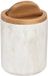 5Five Como Tafel afvalemmer met deksel - Marmereffect - 1,5L - Beige
