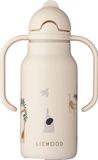Liewood Kimmie Printed Fles 250ml All Together / Sandy