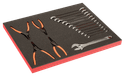 Bahco Foaminlay Fit&Go 3/3 avec clés à circlips et pinces - 17 pièces - FF1A230