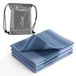 Tapis de yoga pliable Tapis de yoga de voyage - 5 mm - PVC - Antidérapant - Avec sac de transport