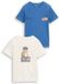 Tom Tailor - T-shirt in 2-pack - Maat 92/98 - Wool White