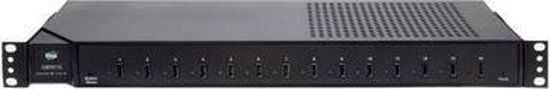 Digi Hubport/14 14-port USB 2.0 Hub - Black