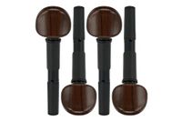 Wittner 270111MO4P, set met 4 fijnstemwervels, voor 4/4-3/4 viool, Ø 8,6/1:30, palissanderkleuren, 4-pack, Made in Germany