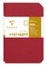 Clairefontaine 734172C Collectie Age Bag Pak met 2 Geniete Notitieboekjes Duo Rood - 9x14 cm - 96 Pagina's Gelijnd - Wit Papier 90 g - Omslag Glanskarton met Lederkorrel