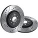 Magneti Marelli 1J0 615 601 schijfremschijven, achter, set van 2