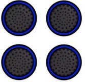 New Age Devi Poignées pour pouce en silicone Rouge/Bleu - 1 Set (4 pièces) - Convient pour PS4
