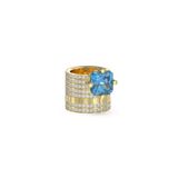 Guess Flashing Lights Ring Goud 54 Vrouw