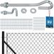 KOTARBAU 50 Stuks Draadspanner M8, Kabelspanner, Spanner van Verzinkt Staal