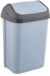 keeeper keeper Swantje Vuilnisbak met klapdeksel, 10 l, Scandinavisch blauw