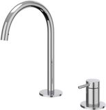 IVY Bond Wastafelkraan - 2-Gats Bladmontage - Chroom