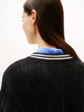 Tommy Hilfiger Tommy Jeans Dames Gebreide Trui Katoen Zwart S