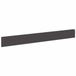 vidaXL Gazonrand 50 stuks 100 x 12 cm Staal Zwart
