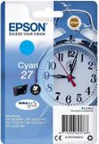 Epson T2702 cyaan inktpatroon, wekker, origineel, C13T27024012