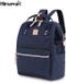 Himawari - Praktische Laptop Rugzak - Blauw - Waterdicht Cordura - 15.6 inch Laptopvak