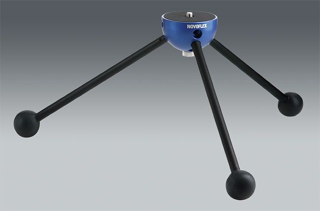 Novoflex BasicBall Blauw Tripod - 25kg Max Load - Blue