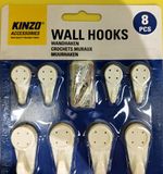 Kinzo Wandhaak - 8 stuks