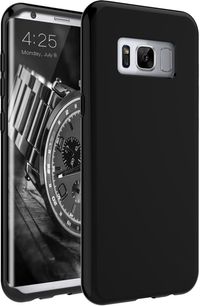 Pearlycase Zwart TPU Siliconen hoesje voor Samsung Galaxy S8
